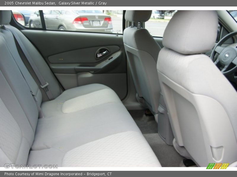 Galaxy Silver Metallic / Gray 2005 Chevrolet Malibu Sedan