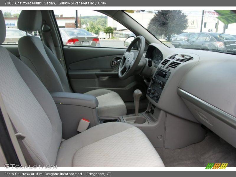 Galaxy Silver Metallic / Gray 2005 Chevrolet Malibu Sedan