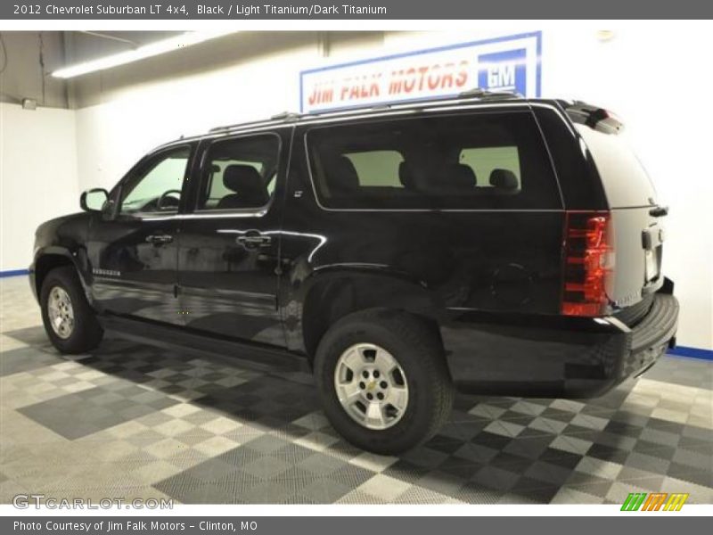 Black / Light Titanium/Dark Titanium 2012 Chevrolet Suburban LT 4x4