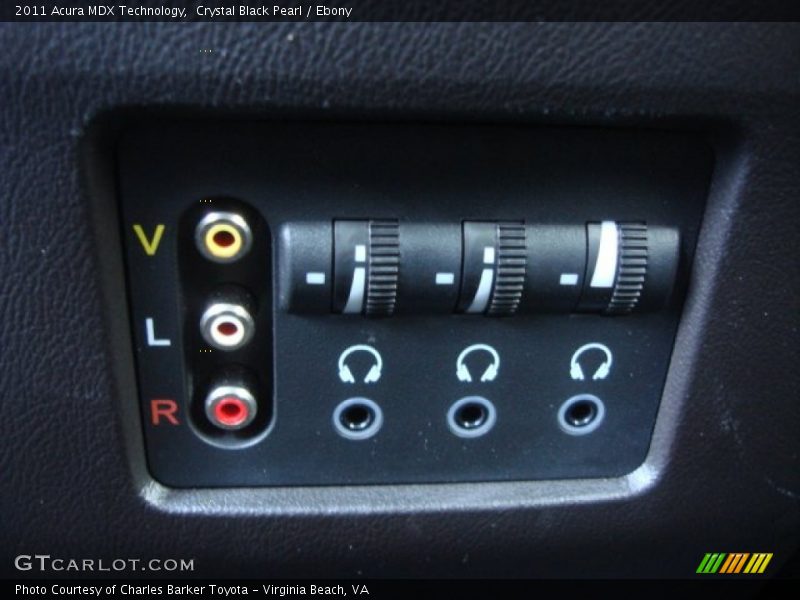 Controls of 2011 MDX Technology