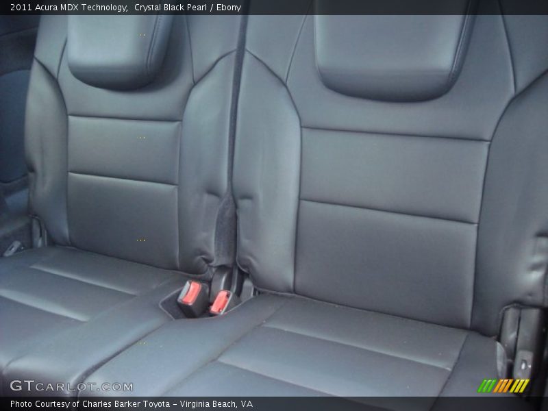 Crystal Black Pearl / Ebony 2011 Acura MDX Technology