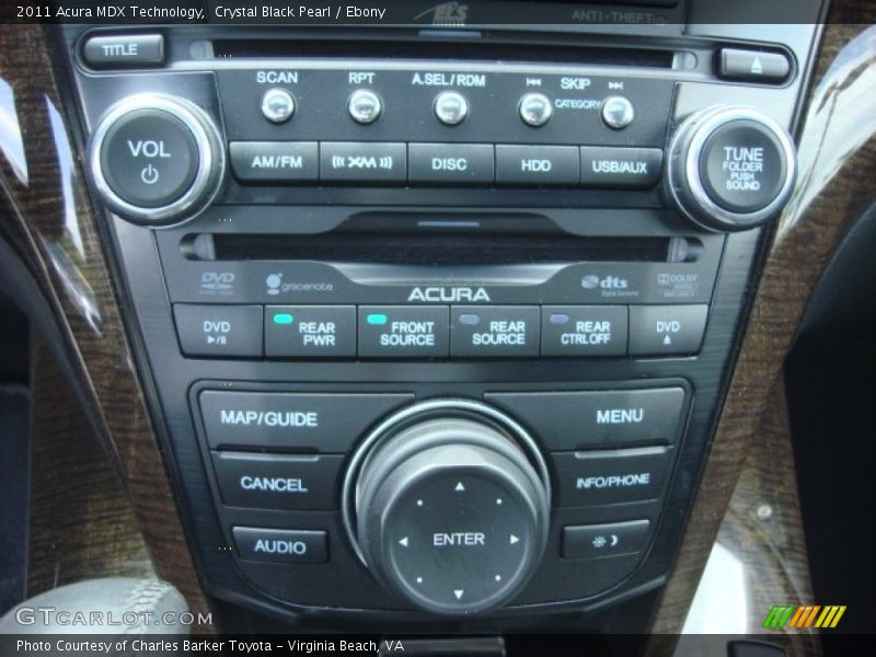 Controls of 2011 MDX Technology