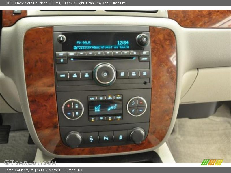 Black / Light Titanium/Dark Titanium 2012 Chevrolet Suburban LT 4x4