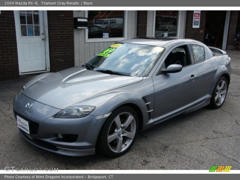 Titanium Gray Metallic / Black 2004 Mazda RX-8
