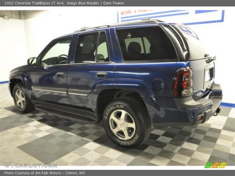 Indigo Blue Metallic / Dark Pewter 2002 Chevrolet TrailBlazer LT 4x4