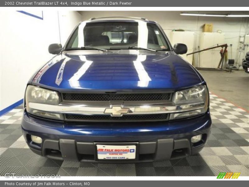 Indigo Blue Metallic / Dark Pewter 2002 Chevrolet TrailBlazer LT 4x4