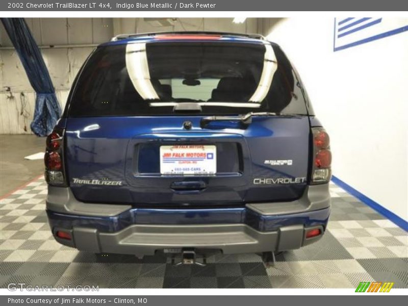 Indigo Blue Metallic / Dark Pewter 2002 Chevrolet TrailBlazer LT 4x4
