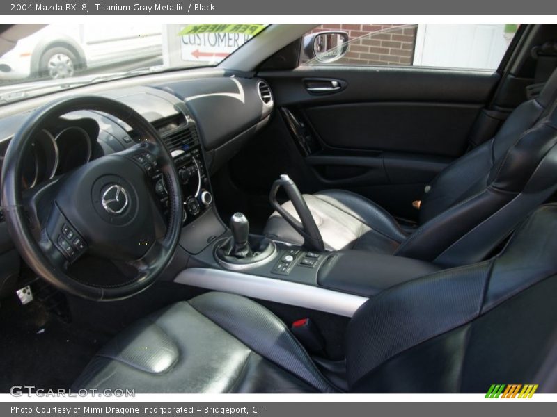 Titanium Gray Metallic / Black 2004 Mazda RX-8