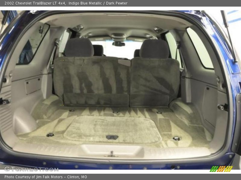 Indigo Blue Metallic / Dark Pewter 2002 Chevrolet TrailBlazer LT 4x4