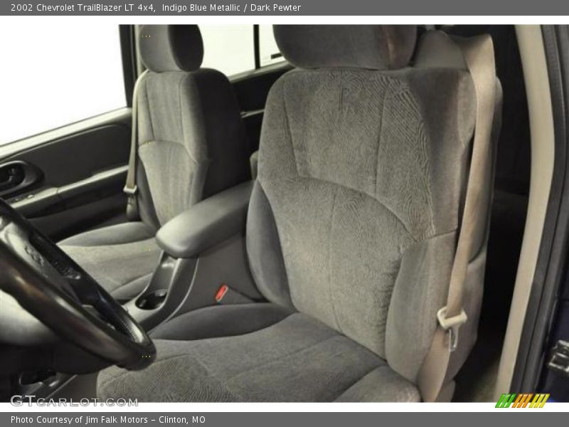 Indigo Blue Metallic / Dark Pewter 2002 Chevrolet TrailBlazer LT 4x4