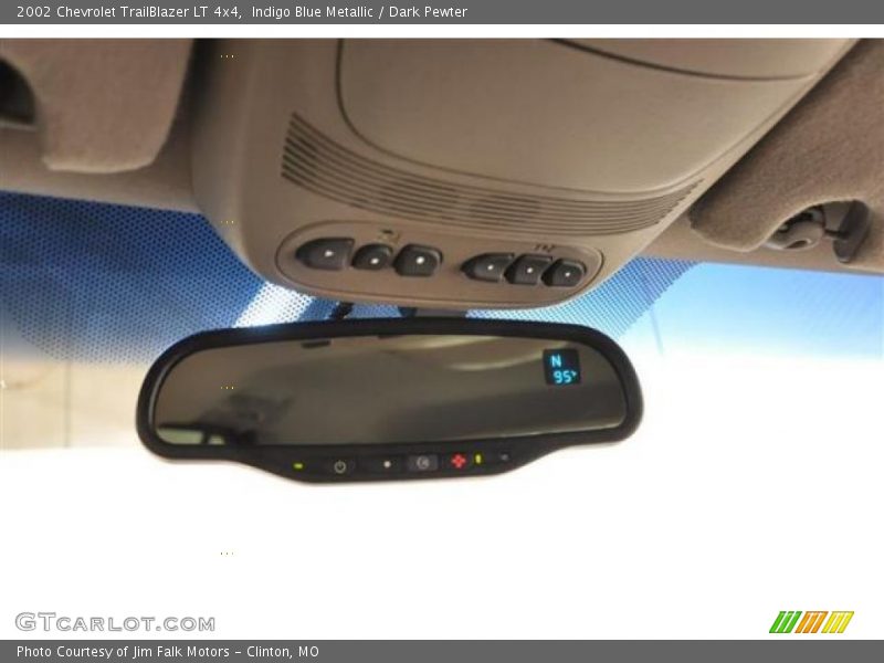 Indigo Blue Metallic / Dark Pewter 2002 Chevrolet TrailBlazer LT 4x4