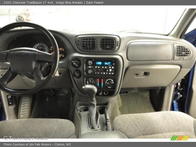 Indigo Blue Metallic / Dark Pewter 2002 Chevrolet TrailBlazer LT 4x4
