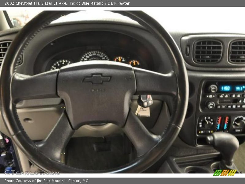 Indigo Blue Metallic / Dark Pewter 2002 Chevrolet TrailBlazer LT 4x4