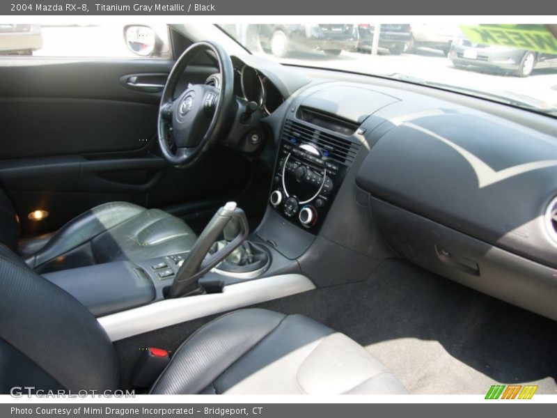 Titanium Gray Metallic / Black 2004 Mazda RX-8