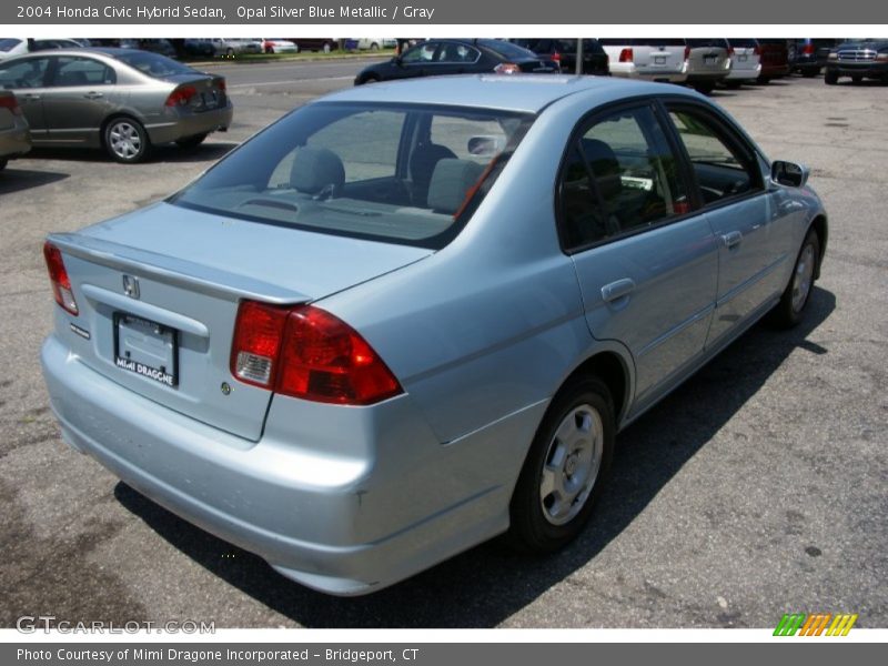 Opal Silver Blue Metallic / Gray 2004 Honda Civic Hybrid Sedan