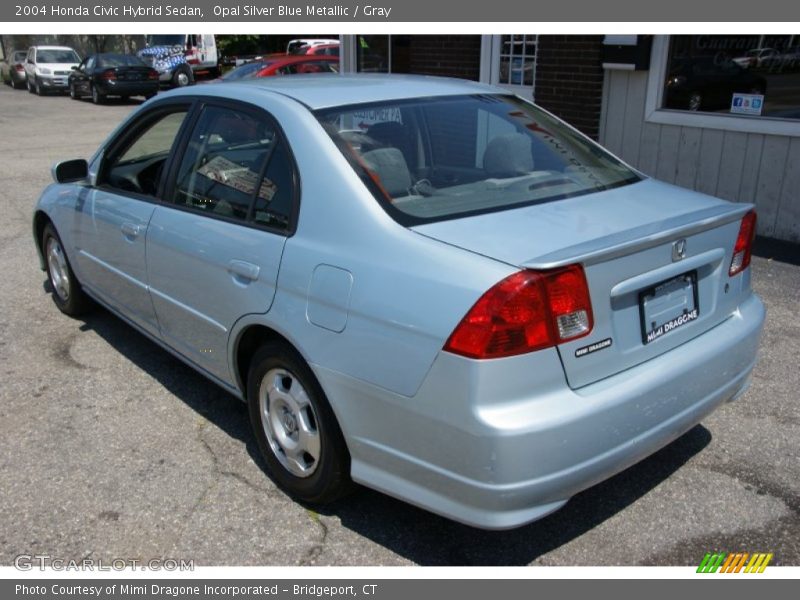 Opal Silver Blue Metallic / Gray 2004 Honda Civic Hybrid Sedan