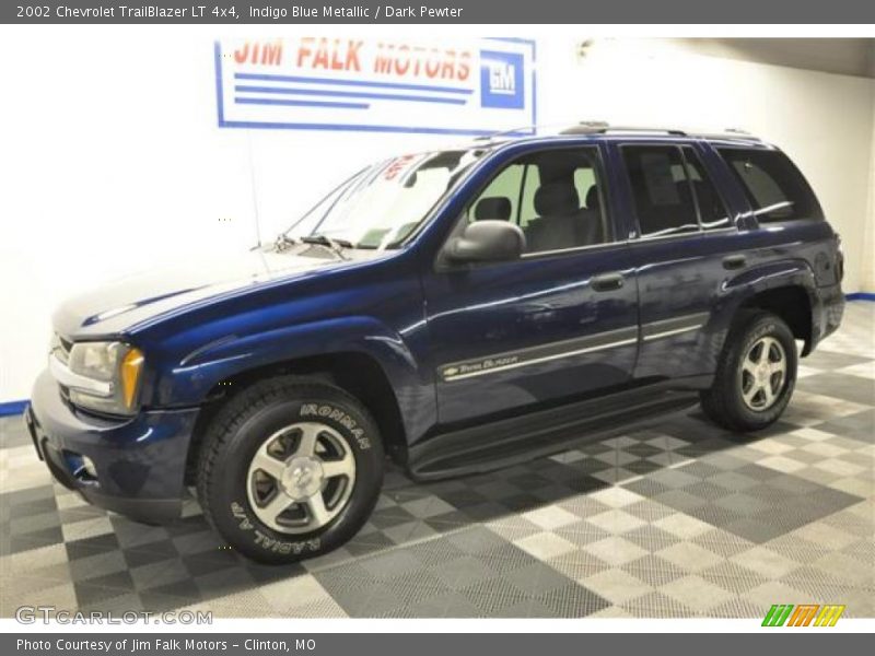 Indigo Blue Metallic / Dark Pewter 2002 Chevrolet TrailBlazer LT 4x4