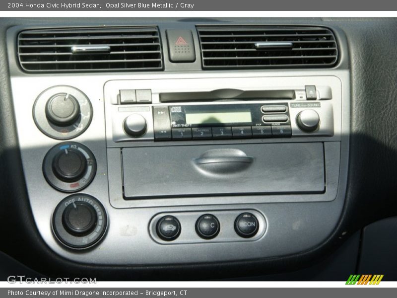 Opal Silver Blue Metallic / Gray 2004 Honda Civic Hybrid Sedan