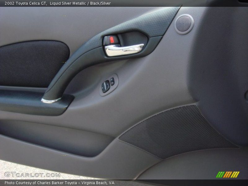 Liquid Silver Metallic / Black/Silver 2002 Toyota Celica GT