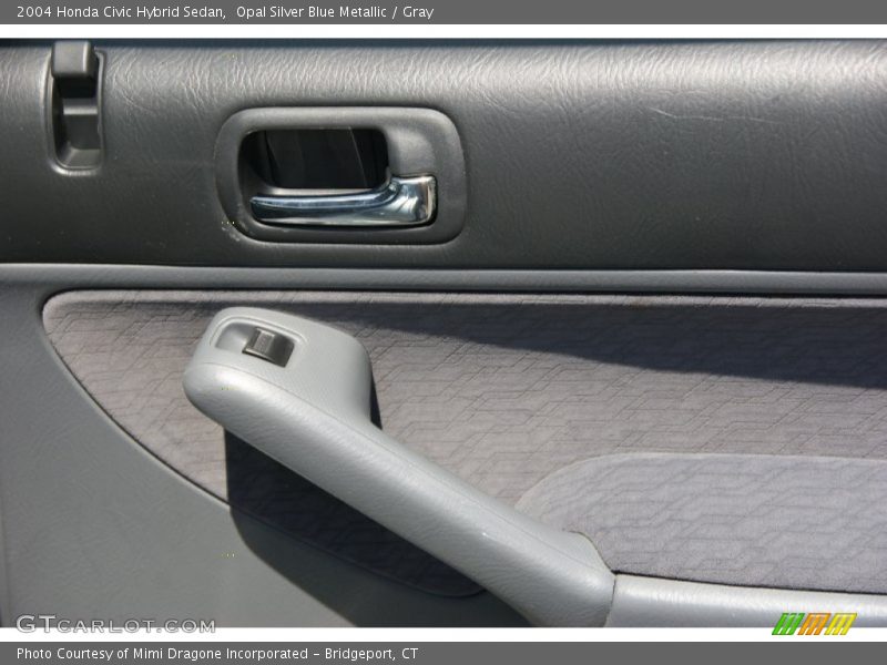 Opal Silver Blue Metallic / Gray 2004 Honda Civic Hybrid Sedan