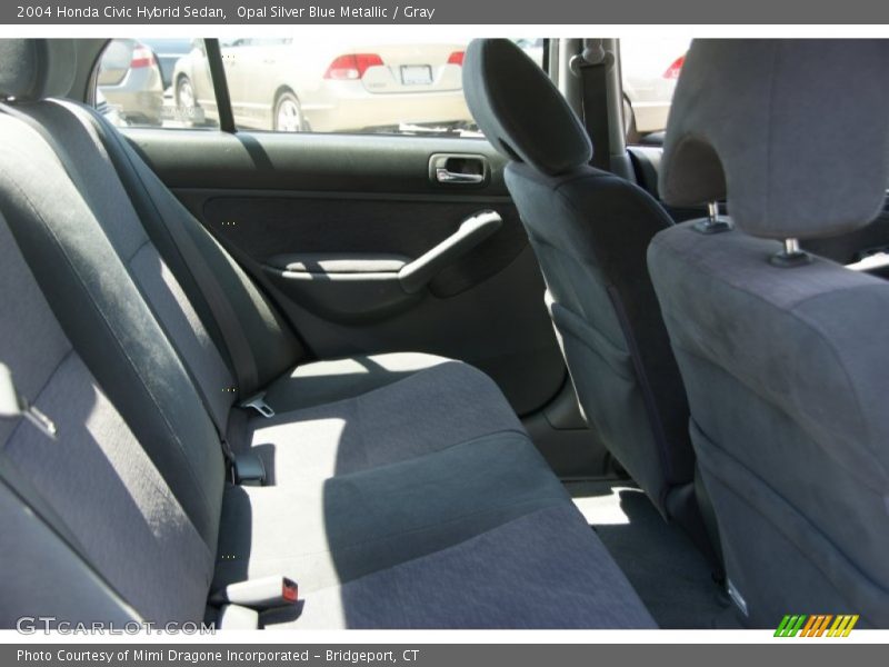 Opal Silver Blue Metallic / Gray 2004 Honda Civic Hybrid Sedan