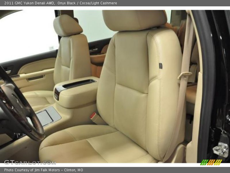 Onyx Black / Cocoa/Light Cashmere 2011 GMC Yukon Denali AWD