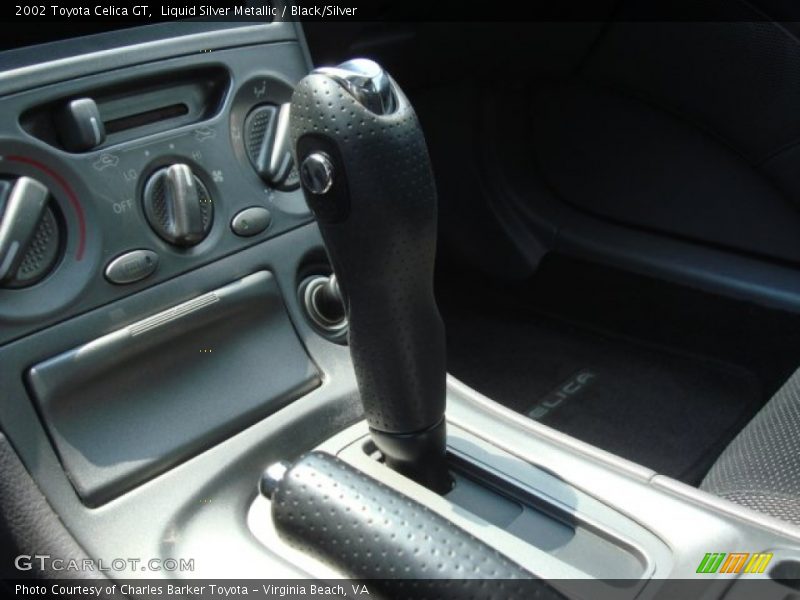 Liquid Silver Metallic / Black/Silver 2002 Toyota Celica GT