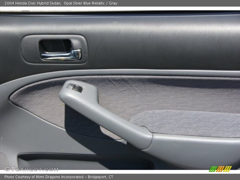 Opal Silver Blue Metallic / Gray 2004 Honda Civic Hybrid Sedan
