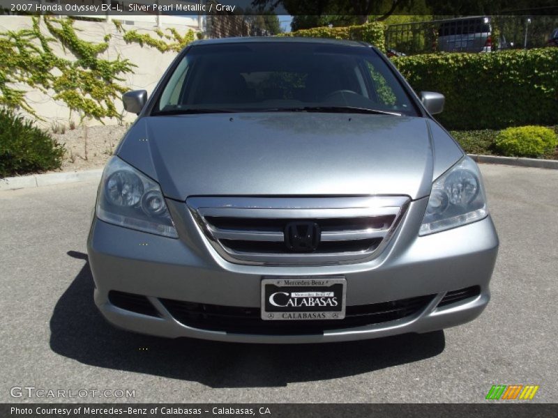 Silver Pearl Metallic / Gray 2007 Honda Odyssey EX-L