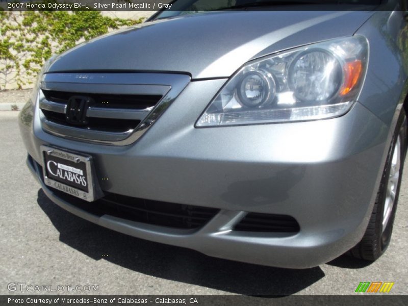 Silver Pearl Metallic / Gray 2007 Honda Odyssey EX-L