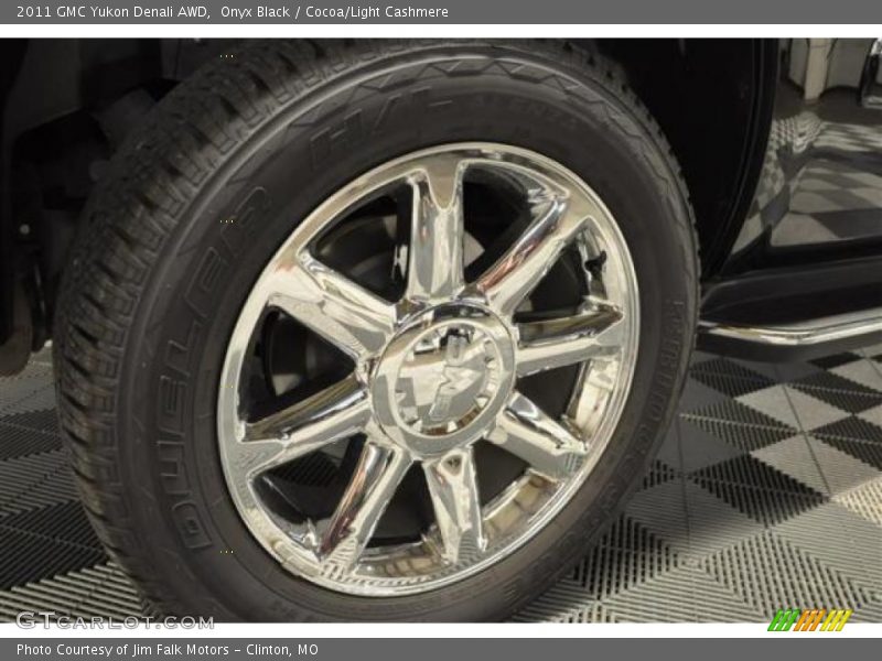 Onyx Black / Cocoa/Light Cashmere 2011 GMC Yukon Denali AWD