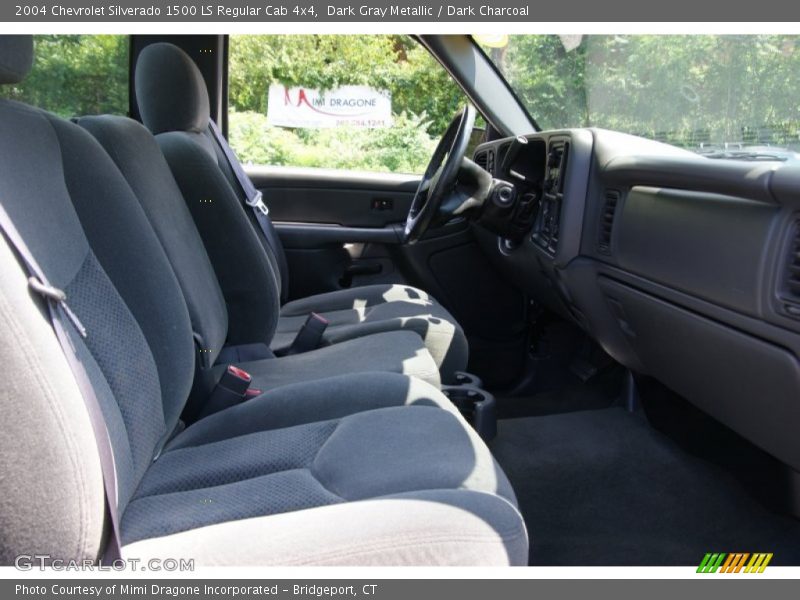Dark Gray Metallic / Dark Charcoal 2004 Chevrolet Silverado 1500 LS Regular Cab 4x4