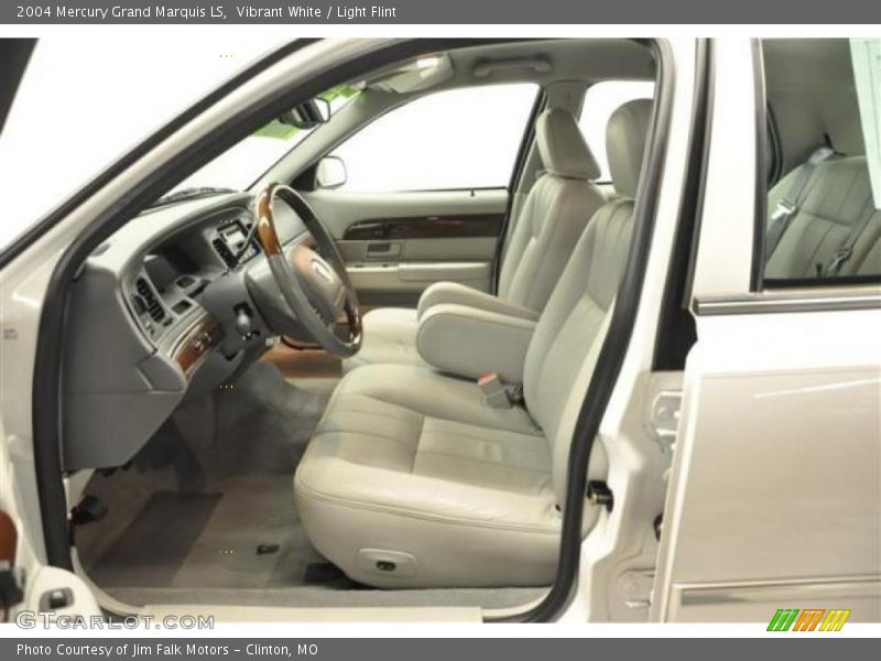 Vibrant White / Light Flint 2004 Mercury Grand Marquis LS