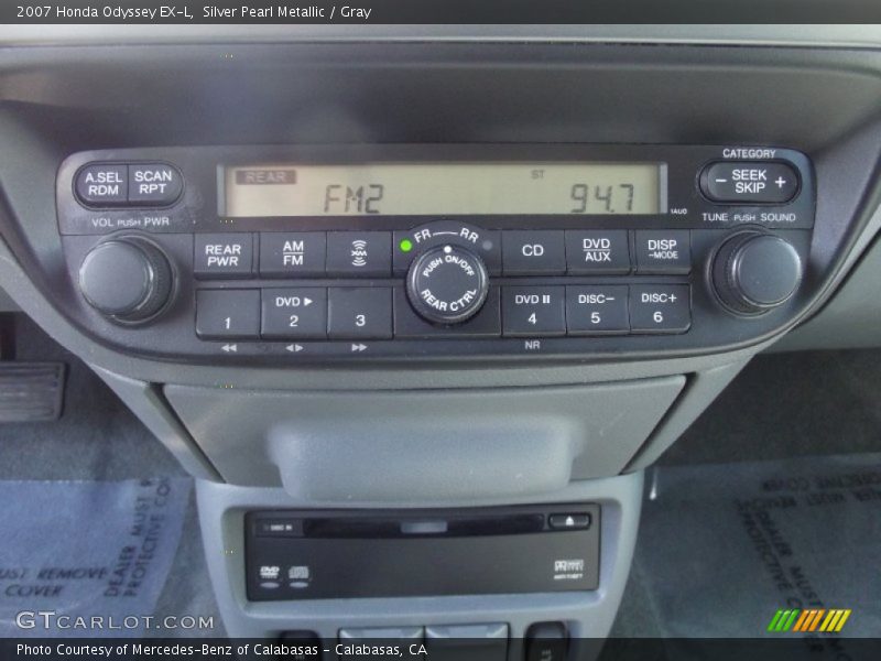 Silver Pearl Metallic / Gray 2007 Honda Odyssey EX-L