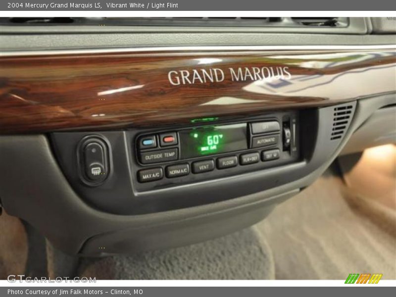 Vibrant White / Light Flint 2004 Mercury Grand Marquis LS
