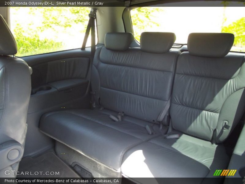 Silver Pearl Metallic / Gray 2007 Honda Odyssey EX-L
