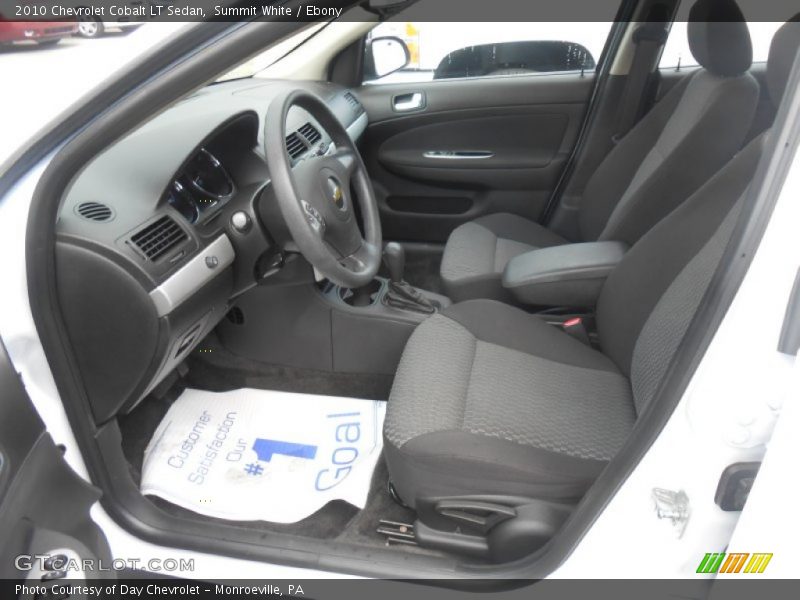 Summit White / Ebony 2010 Chevrolet Cobalt LT Sedan
