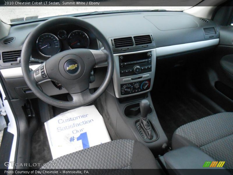 Summit White / Ebony 2010 Chevrolet Cobalt LT Sedan