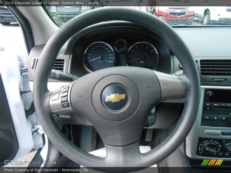 Summit White / Ebony 2010 Chevrolet Cobalt LT Sedan