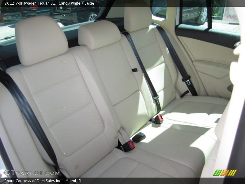 Candy White / Beige 2012 Volkswagen Tiguan SE