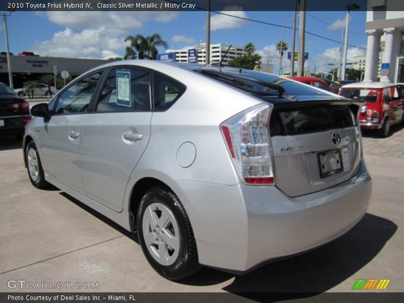 Classic Silver Metallic / Misty Gray 2010 Toyota Prius Hybrid IV