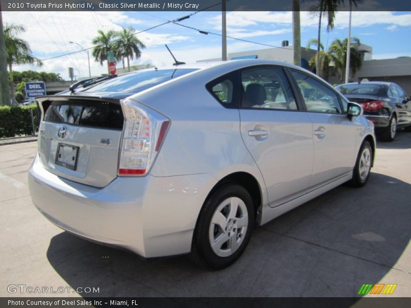 Classic Silver Metallic / Misty Gray 2010 Toyota Prius Hybrid IV