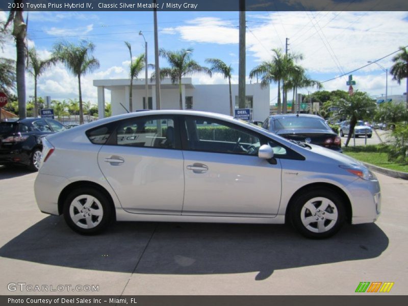 Classic Silver Metallic / Misty Gray 2010 Toyota Prius Hybrid IV