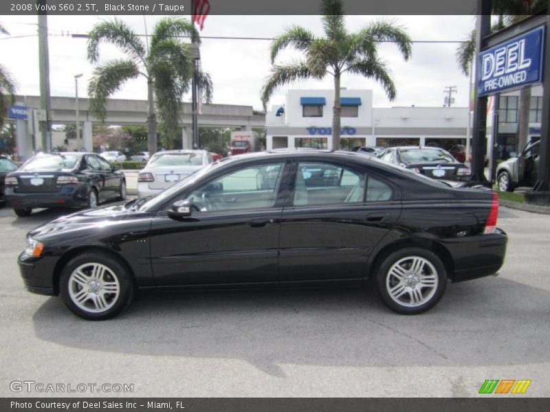 Black Stone / Taupe 2008 Volvo S60 2.5T