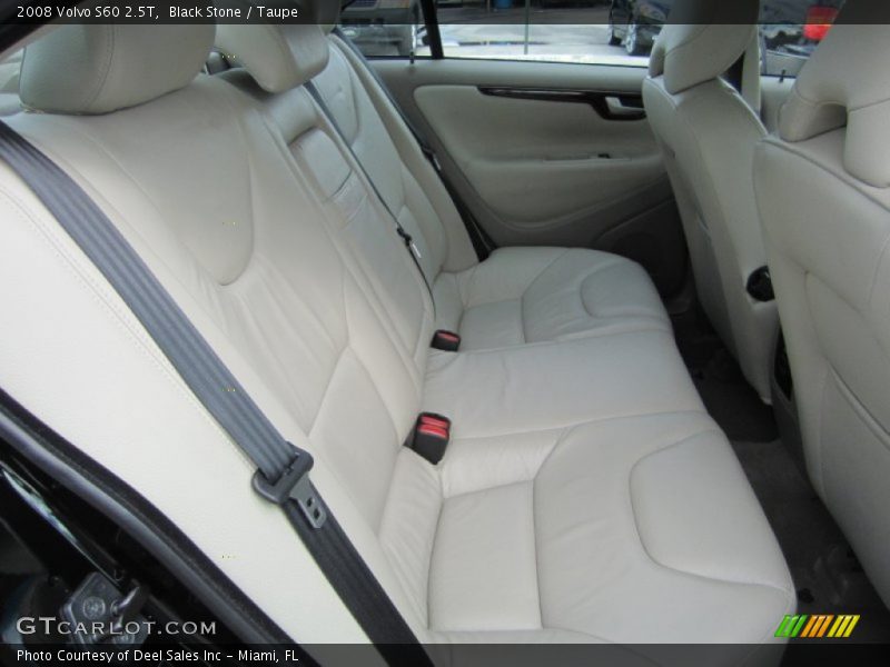 Black Stone / Taupe 2008 Volvo S60 2.5T