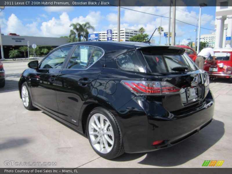 Obsidian Black / Black 2011 Lexus CT 200h Hybrid Premium
