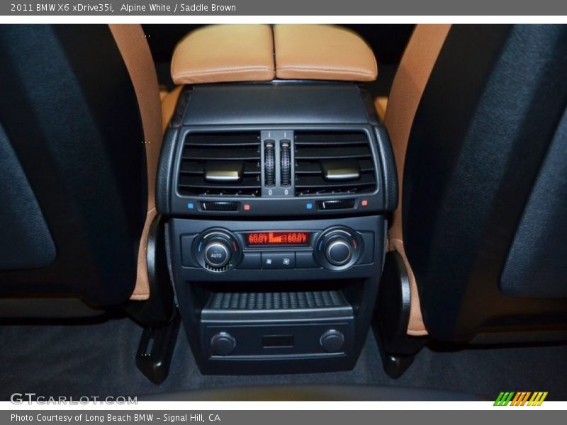 Alpine White / Saddle Brown 2011 BMW X6 xDrive35i