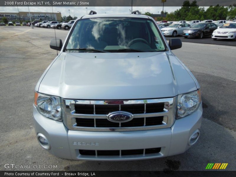 Silver Metallic / Stone 2008 Ford Escape XLT V6