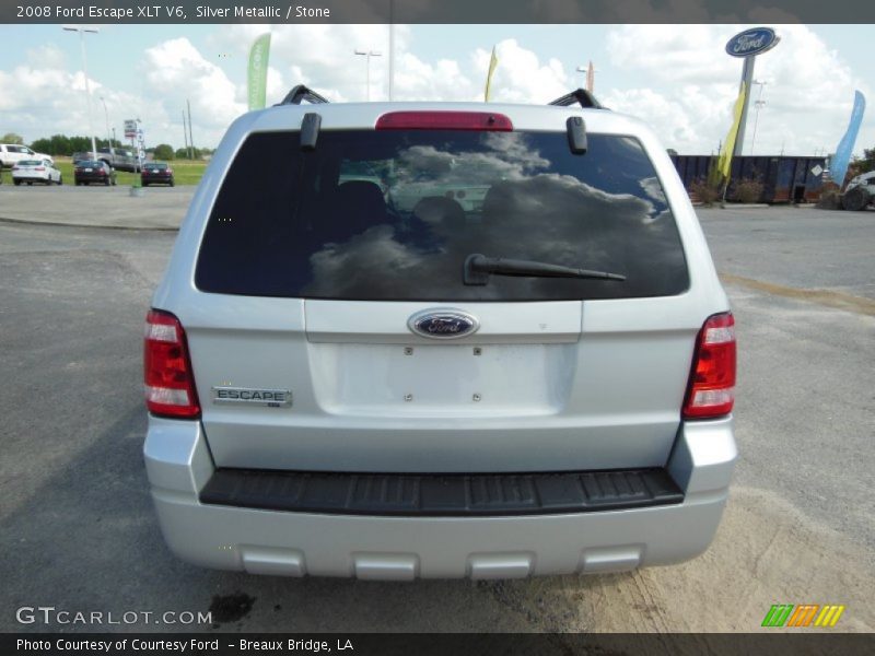 Silver Metallic / Stone 2008 Ford Escape XLT V6