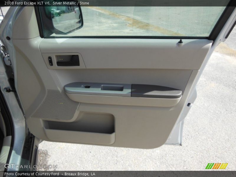 Silver Metallic / Stone 2008 Ford Escape XLT V6